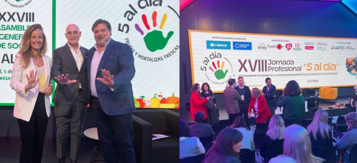 UNIQ APOYA AL SECTOR DE LAS FRUTAS Y HORTALIZAS A TRAVÉS DE 5 AL DÍA